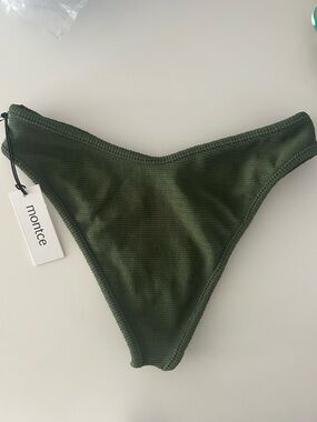 Montce Lulu olive bikini bottom NWT